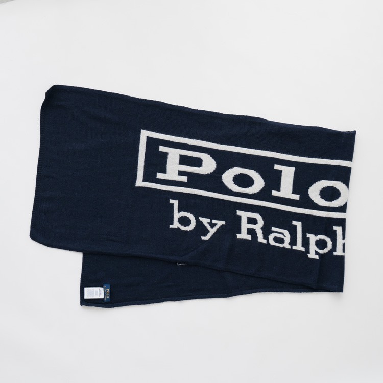 ポロ ラルフローレン マフラー POLO RalphLauren ラベル スカーフ