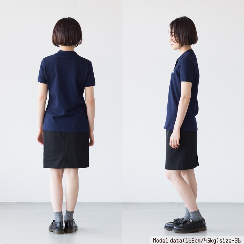 LACOSTE 　スリムフィット　ストレッチ鹿の子　サイズ5 pf7845l_3.jpg
