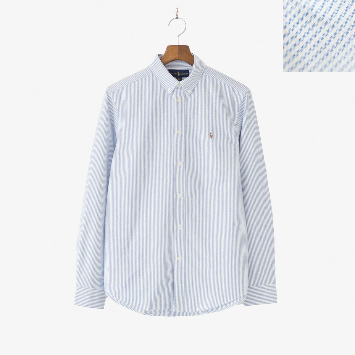 新品未使用 ポロラルフローレン オックスフォード ボタンダウンシャツ ストライプ POLO RALPH LAUREN（ポロ・ラルフローレン） ポロ ラルフローレン