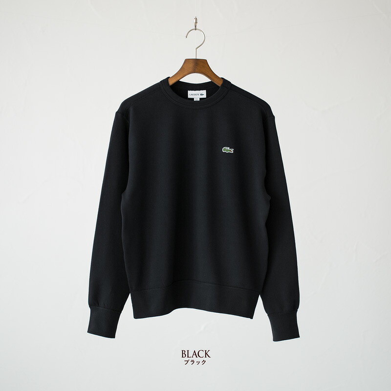 ラコステ プレミアムコットン クルーネック スウェット LACOSTE SH100LJ/SH6913 メンズ レディース トレーナー | LACOSTE | 03