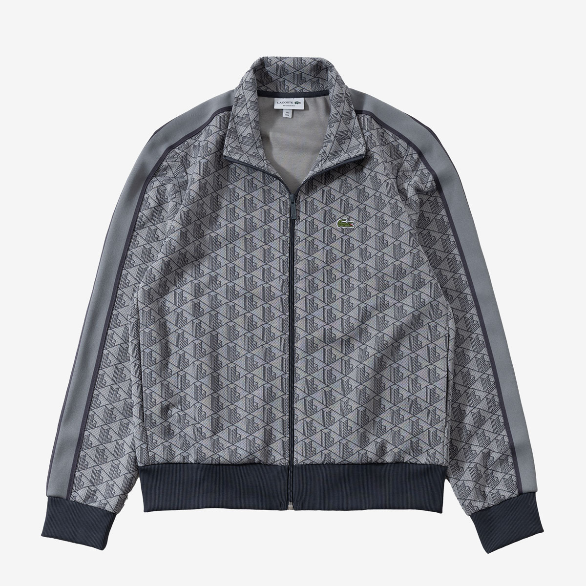 【最終値下げ¥25000→¥18000】LACOSTE トラックジャケット LACOSTE（ラコステ） ジャージ モノグラム ジャカード トラック