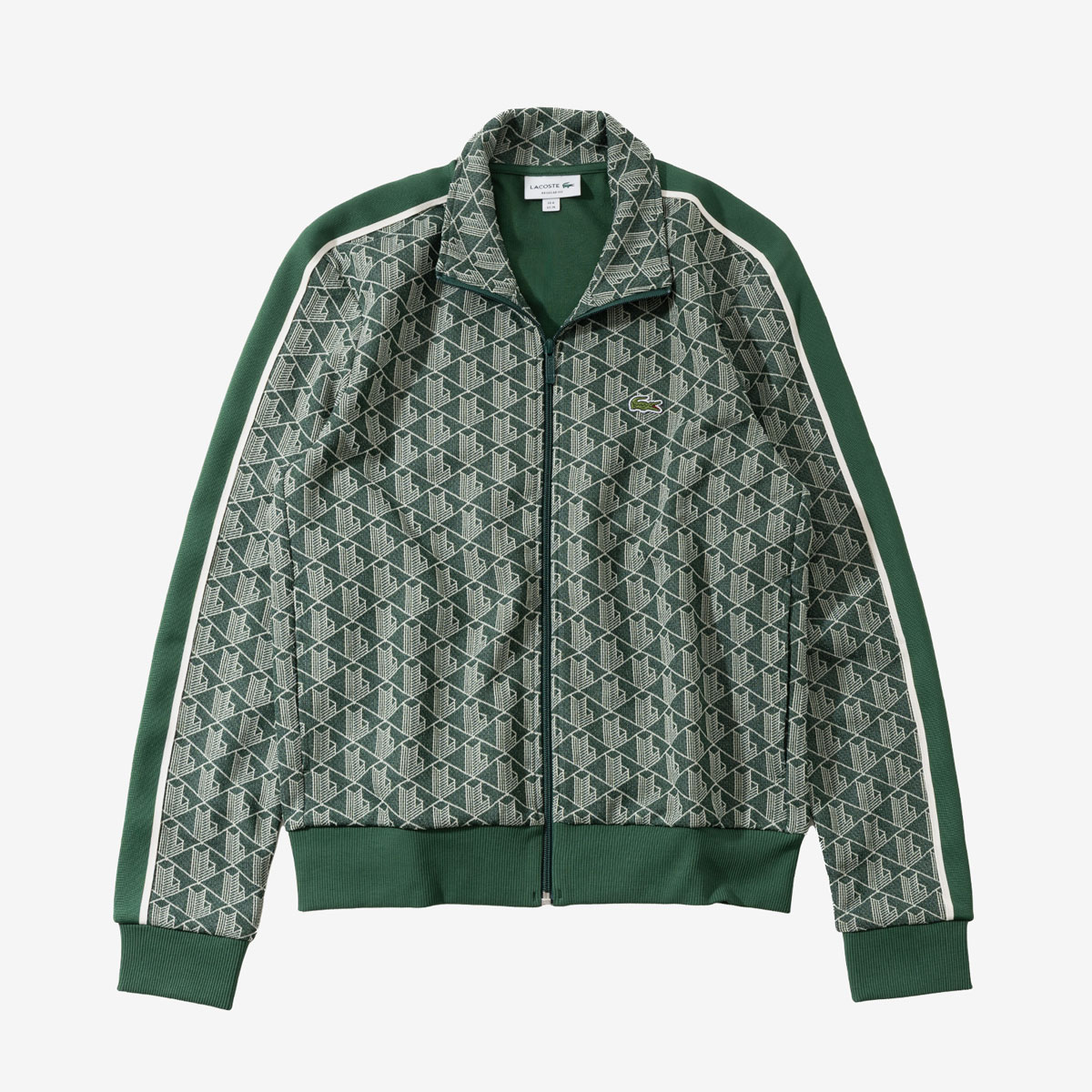 【最終値下げ¥25000→¥18000】LACOSTE トラックジャケット LACOSTE（ラコステ） ジャージ モノグラム ジャカード トラック