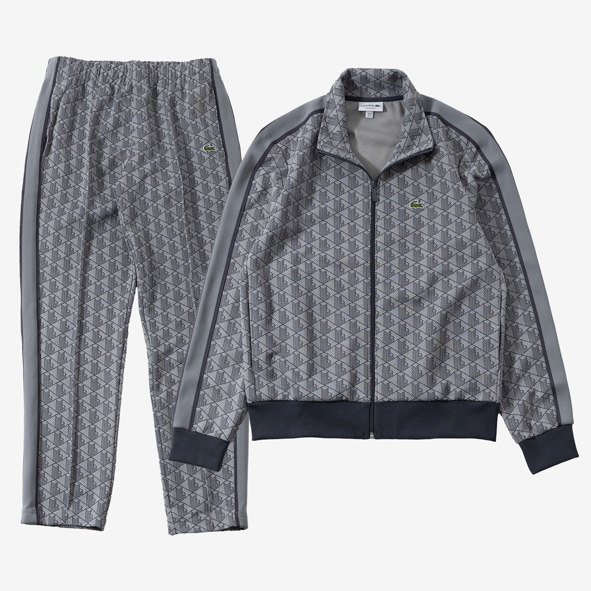 LACOSTE（ラコステ） ジャージ 上下組 モノグラム ジャカード トラック