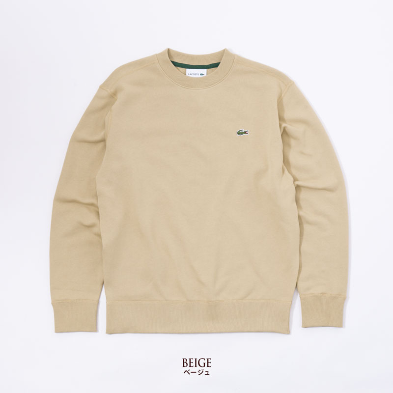 ラコステ プレミアムコットン クルーネック スウェット LACOSTE SH100LJ/SH6913 メンズ レディース トレーナー | LACOSTE | 05