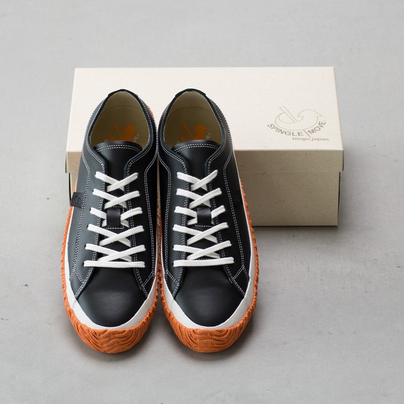 新品・未使用【SPINGLE】MOVE SPM-101/レザースニーカー/L/黒 SPINGLE（スピングル） スピングルムーブ レザー スニーカー SPM-101