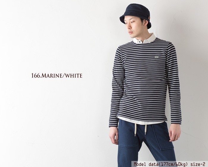 ラコステ コットンピケ 長袖 Tシャツ ロンT 日本製 ポロシャツ