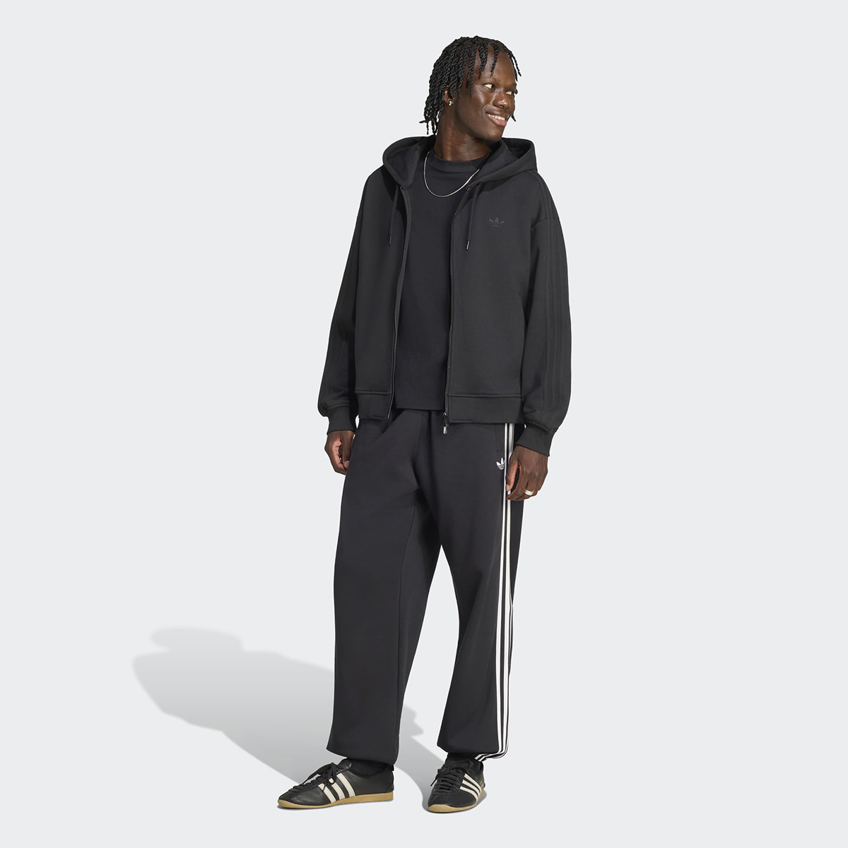 adidas Originals アディダス オーバーサイズ ジップパーカー TX853