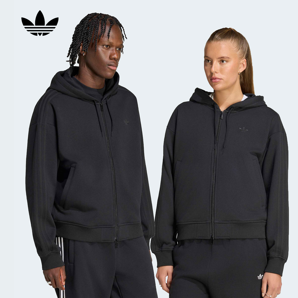 adidas Originals アディダス オーバーサイズ ジップパーカー TX853