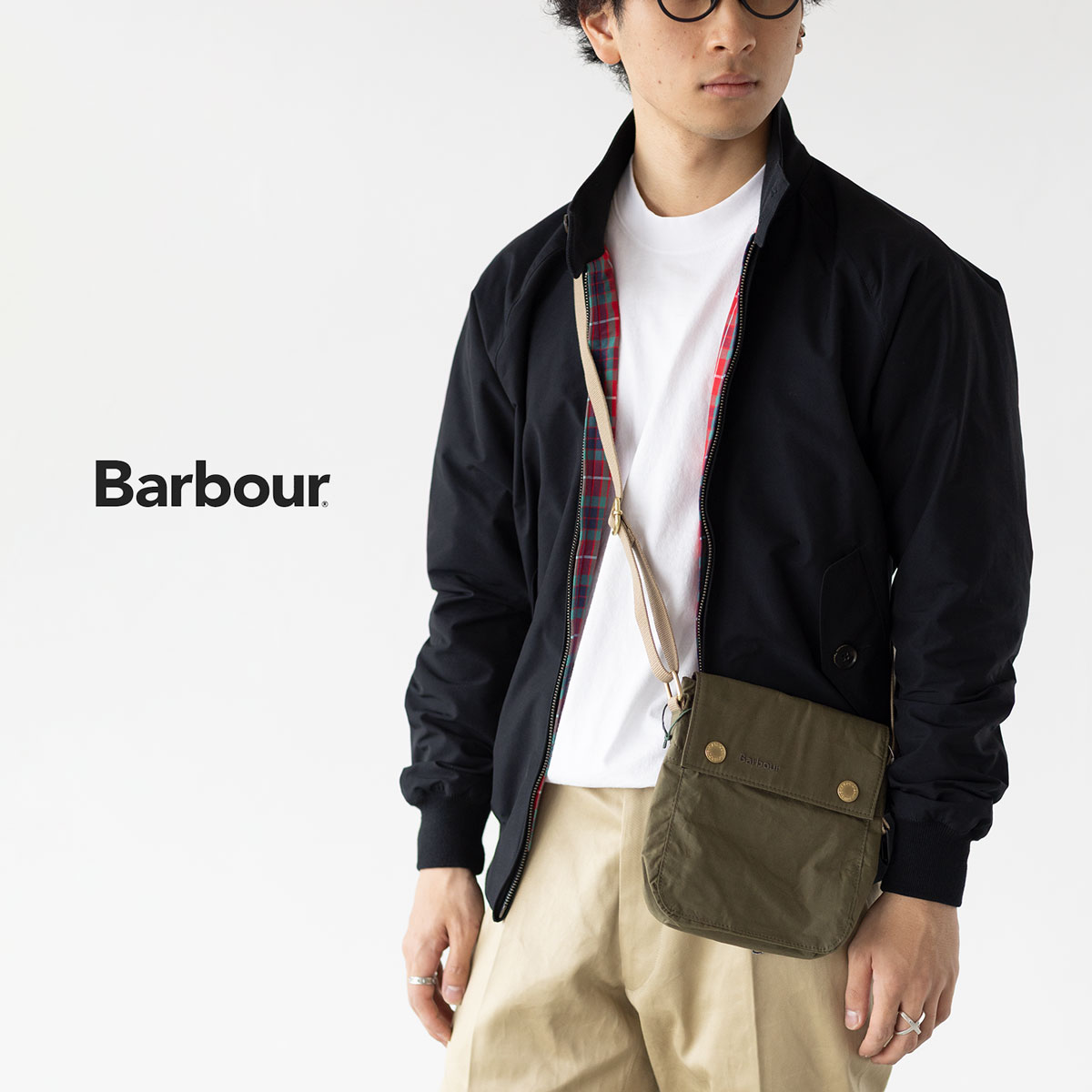 Barbour バブアー トランスポート クロスボディ バッグ ビデイル