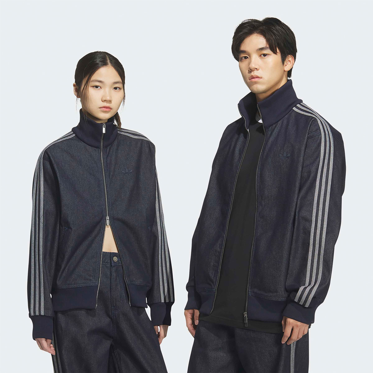 adidas Originals アディダス デニム ファイヤーバード トラックトップ