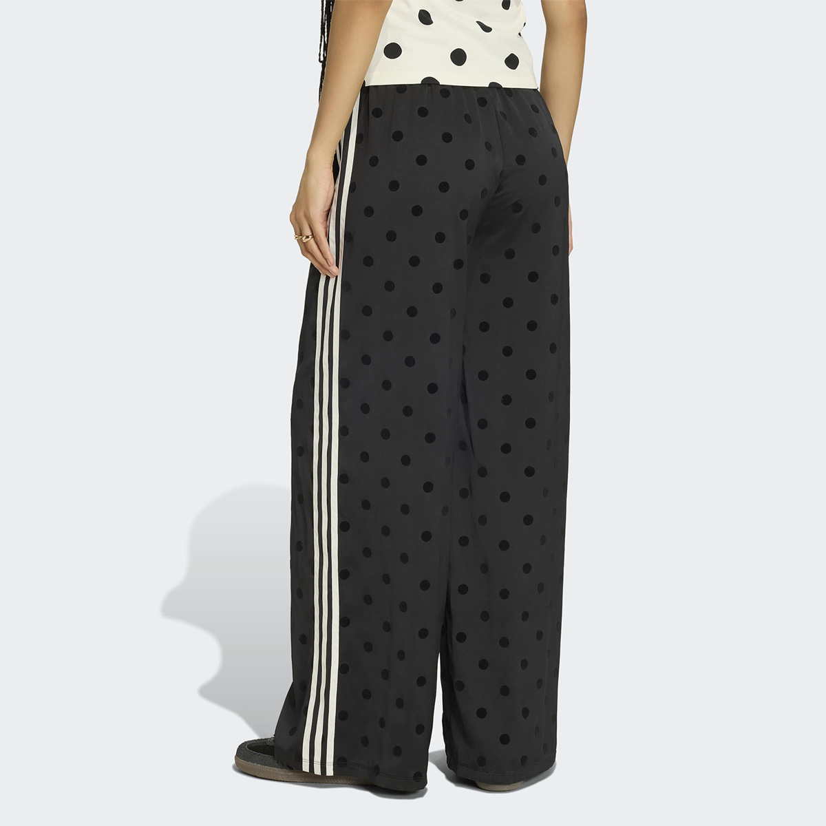 adidas Originals アディダス ジャージ 上下組 サテン ポルカドット