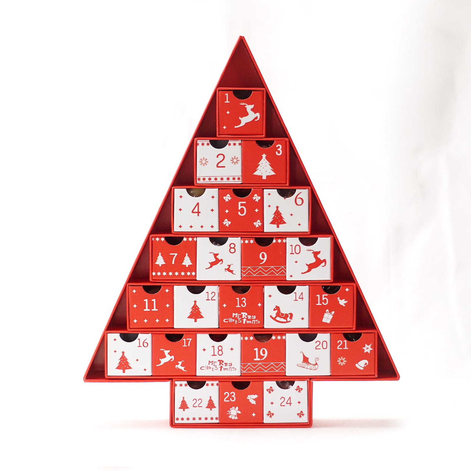 わらいみらい アドベントカレンダー アドベント 箱 プレゼント