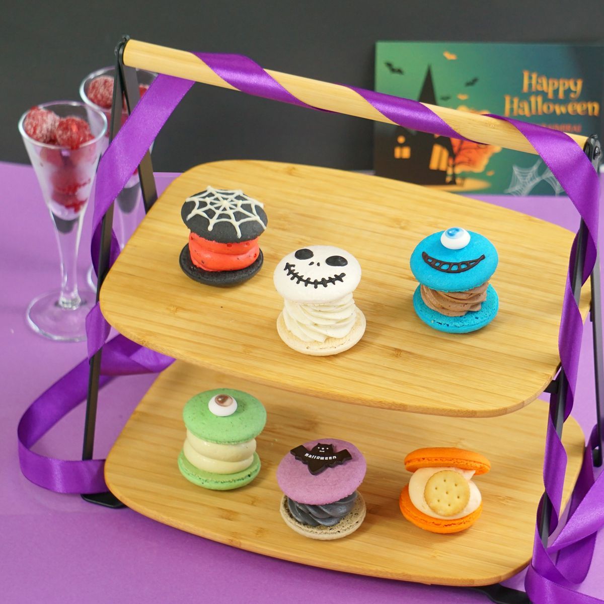 ハロウィン 太っちょ マカロン トゥンカロン 韓国マカロン 6個入 スイーツギフト かわいい :halloween-macaron:わらいみらい -  通販 - Yahoo!ショッピング - 일본구매대행 직구 엔재팬