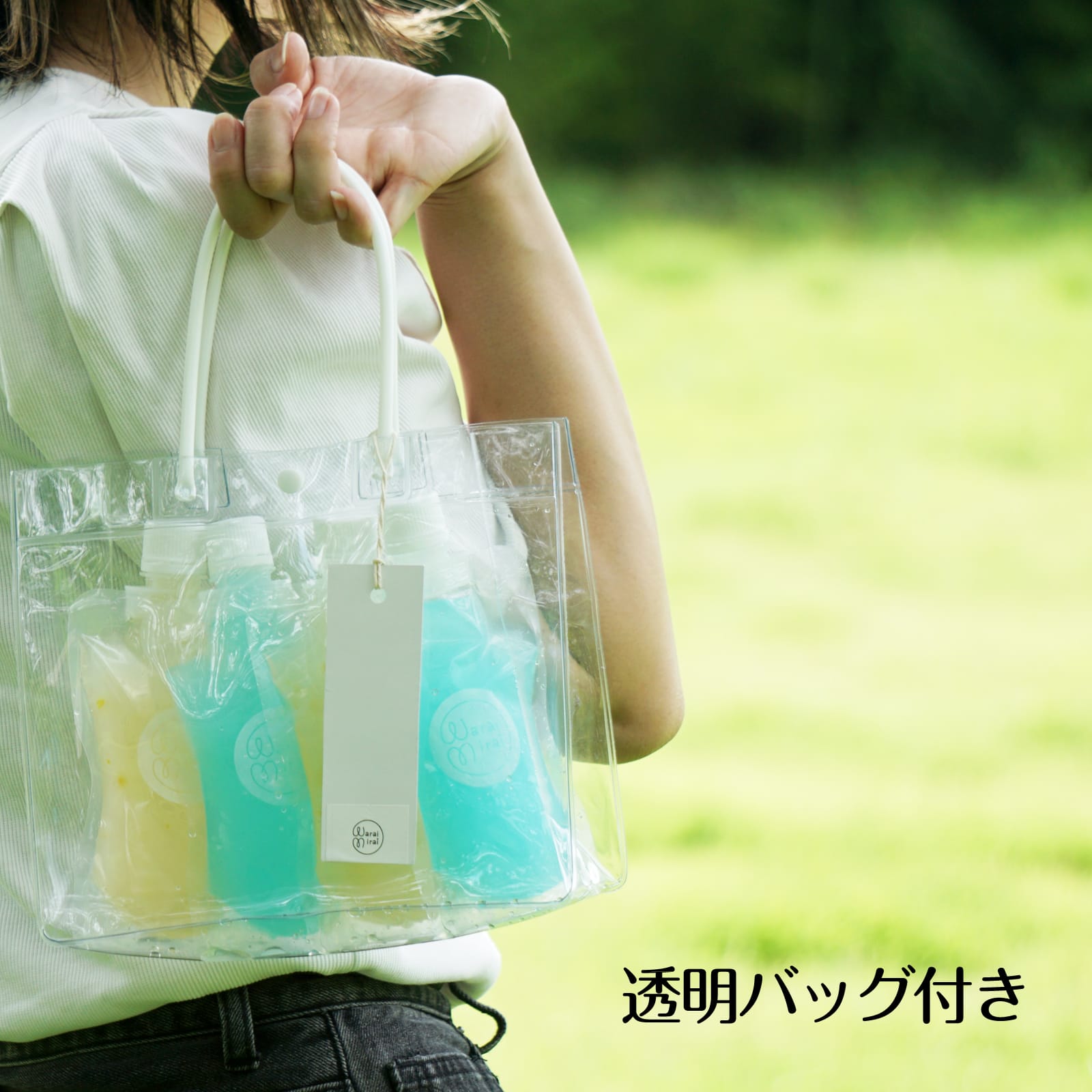 わらいみらい お年賀 SNS映え 溶けないアイス 持ち歩ける 葛バー お