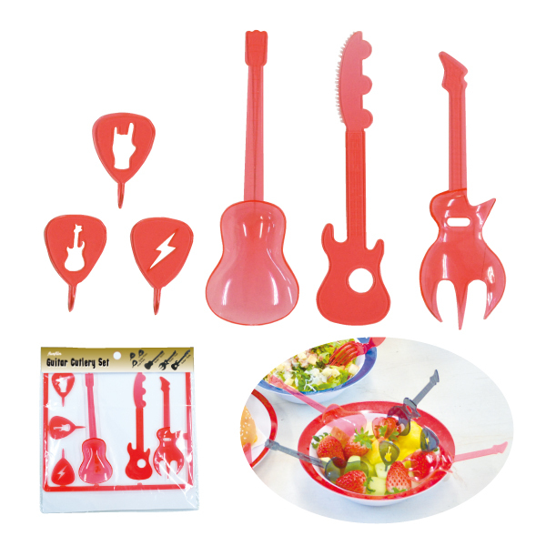 カトラリーセット ギター スプーン フォーク ナイフ グッズ アメリカン