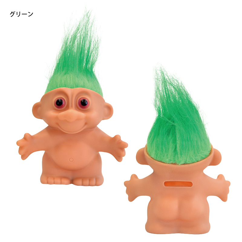 エルフバンク 貯金箱 ] エルフ人形 ラッキードールバンク トロール