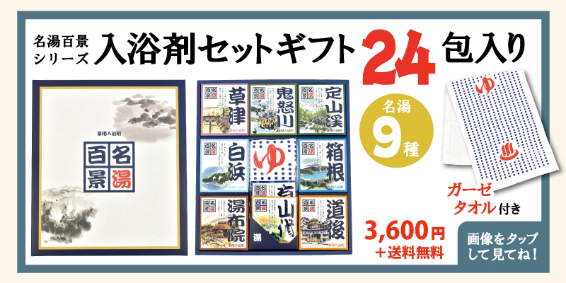 入浴剤 ギフト 個包装 [ 温泉 名湯百景 30包入セット ] 日本の名湯