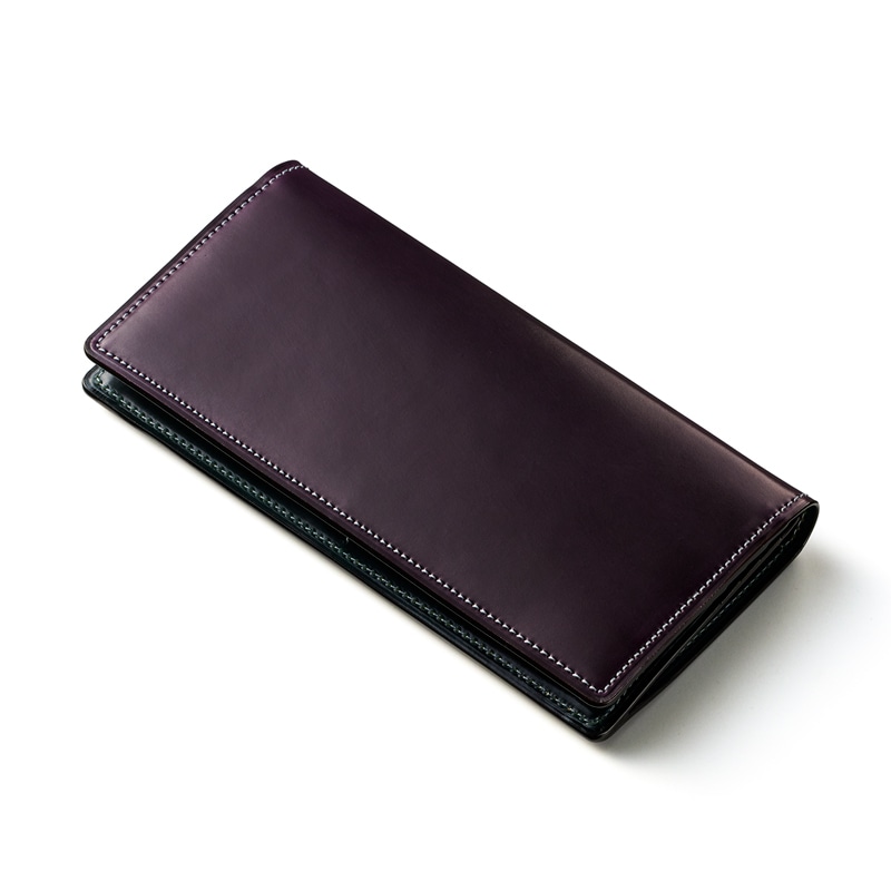 COCOMEISTER シェルコードバン・スタンフォード ブラック 長財布 COCOMEISTER ブラック 長財布 ココマイスター シェルコードバン