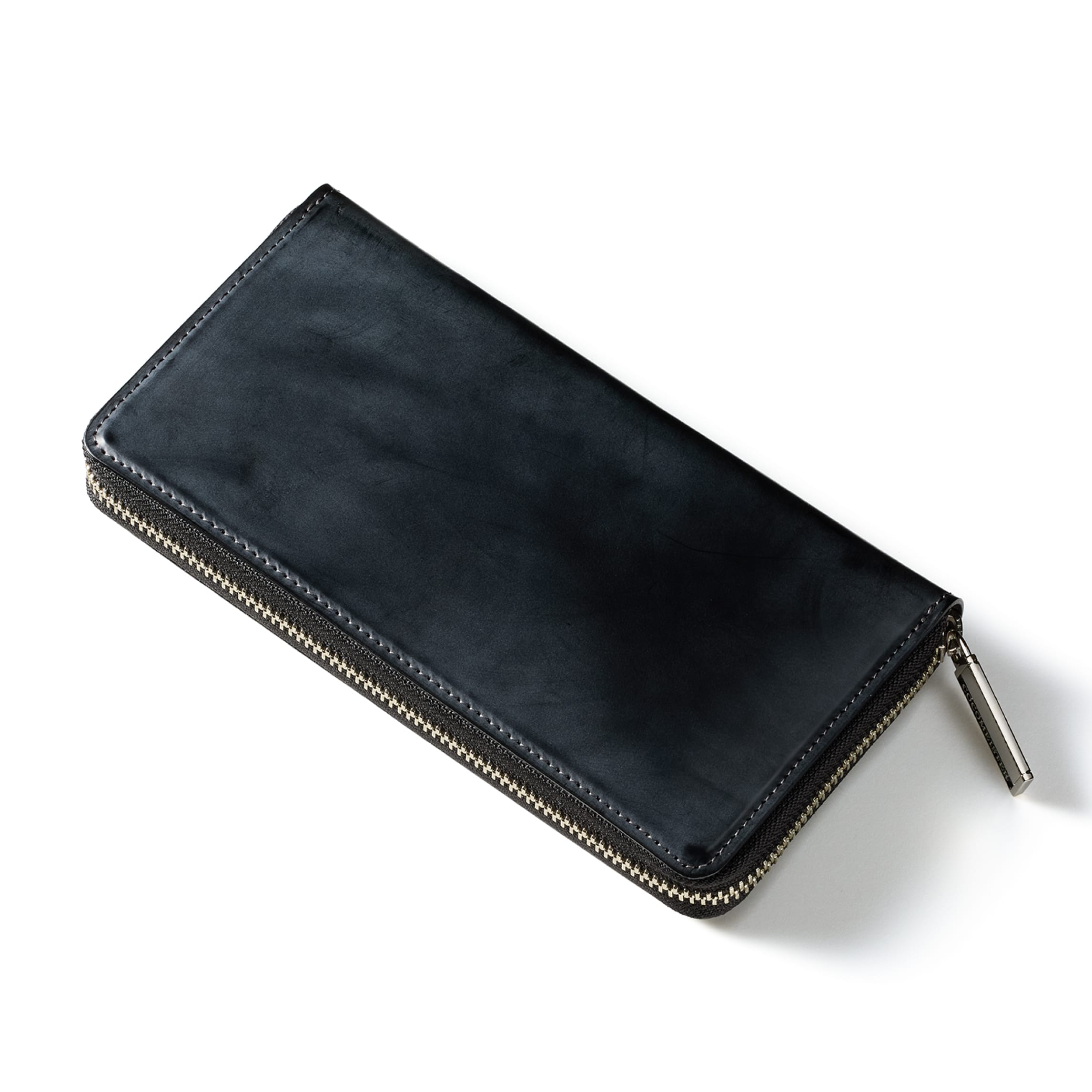 【ココマイスター】コードバンクラシック・キングフィッシャー コードバン 長財布 メンズ 革 日本製 ブランド | COCOMEISTER | 01