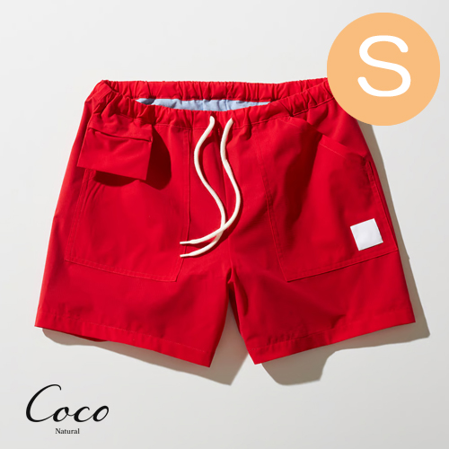 ととのうパンツ Lサイズ ショート アクティブ ととのうパンツ アクティブショート レッド ACTIVE SHORT ムレない