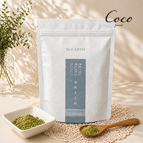 優良配送 BeEARTH まめとこめ 全4種類 7食 プロテイン 抹茶 チャイ