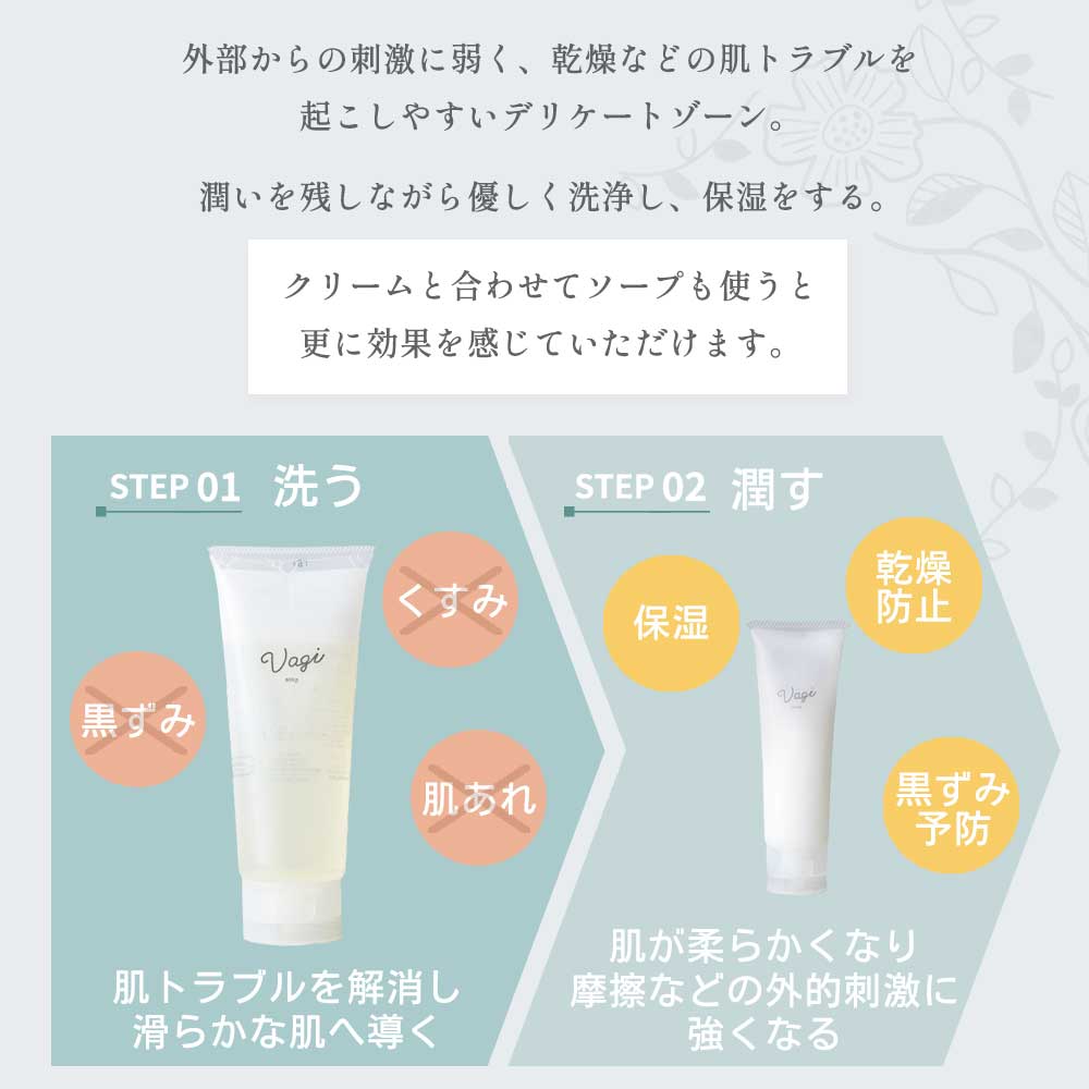 VAGI クリーム デリケートゾーンケア ヴァギクリーム