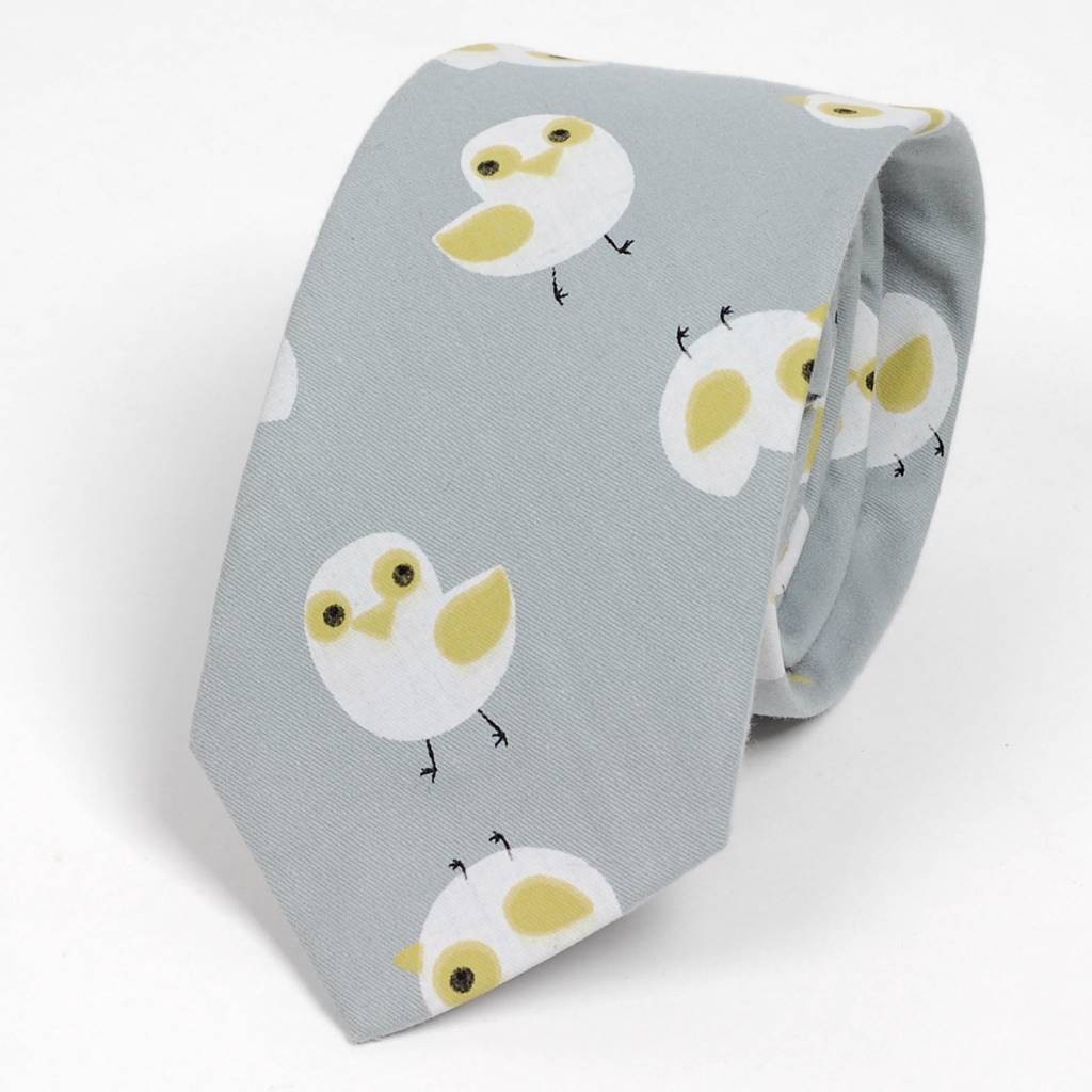 ネクタイ スリム ナロータイ かわいい 動物 プリント コットン メンズ レディース マットな質感 パステルカラー ひよこ、いぬ、ねこ、たぬき、子犬 イラスト |  | 01