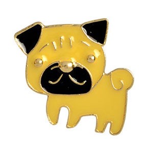 ピンバッジ ピンブローチ メンズ レディース アクセサリー ラペルピン 子犬 ドッグ イヌ イラスト バッジ 8種 |  | 01