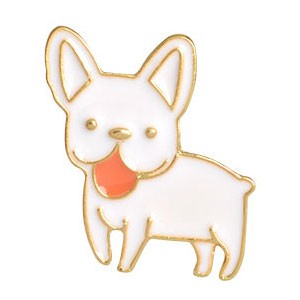 ピンバッジ ピンブローチ メンズ レディース アクセサリー ラペルピン 子犬 ドッグ イヌ イラスト バッジ 8種 |  | 08