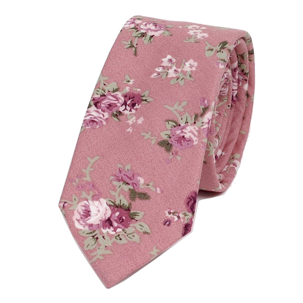 ナロータイ 花柄 ネクタイ スリム メンズ レディース スキニー フローラル コットンタイ 綿素材 マットな質感 15種 花見 バラ ローズ 大剣幅6cm |  | 15