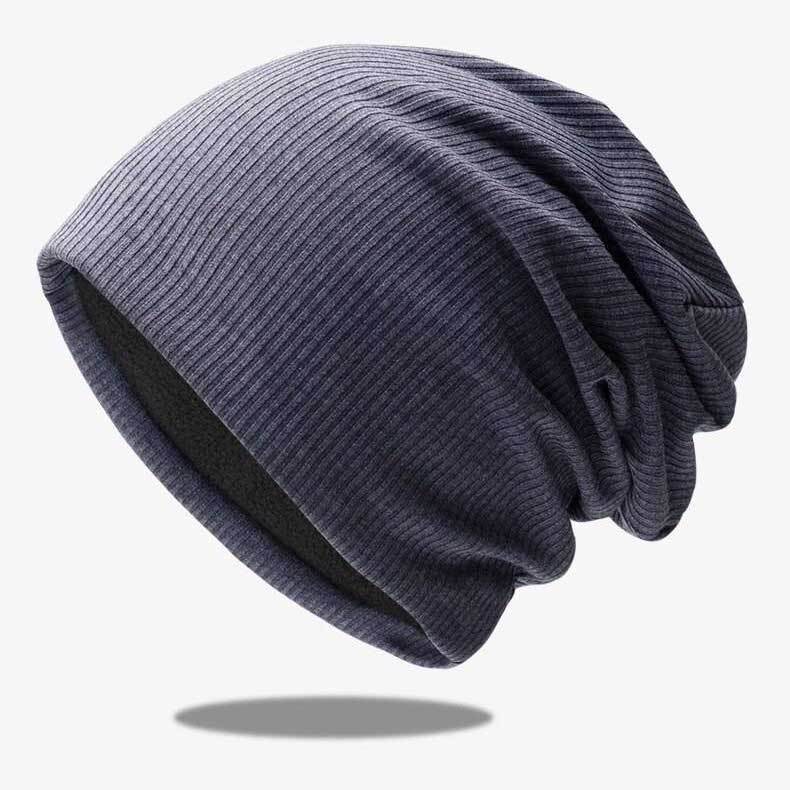 ニット帽 メンズ ニットキャップ 裏起毛 冬 ビーニー 男女兼用 伸縮性の良いコットン混紡 4色　テレコ生地 |  | 03