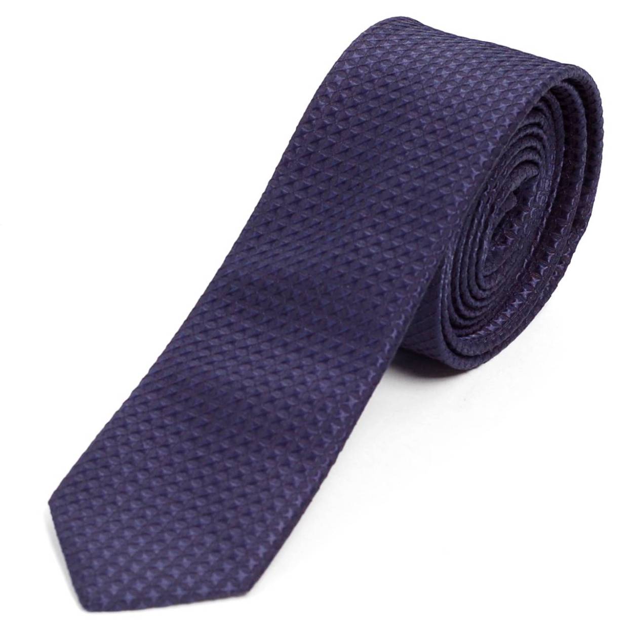 ネクタイ スリム ナロータイ メンズ ブラック系 ネイビー系 シルバーポイント ドット チェック柄 オシャレ・モダンなデザイン 9種類 モード系 大剣幅　5cm |  | 06