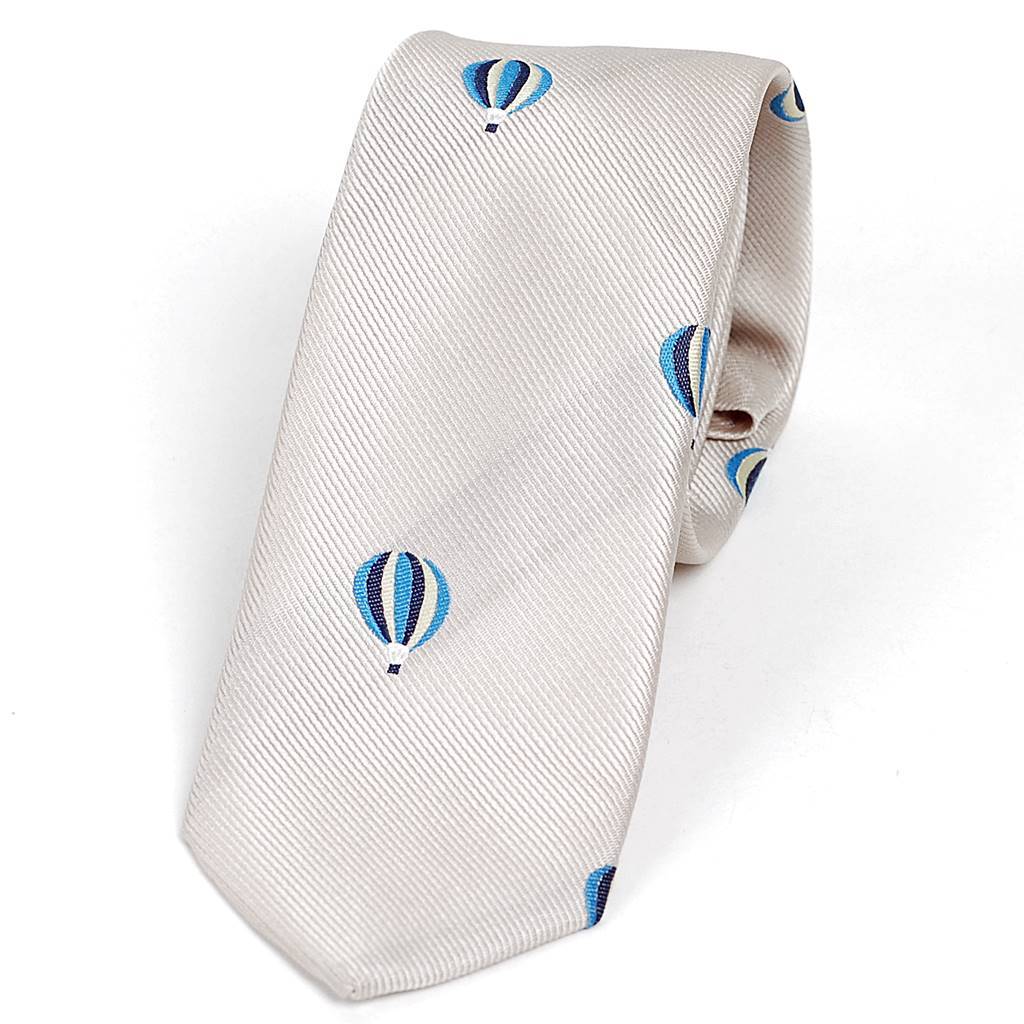 ネクタイ メンズ 気球 バルーン柄 パターン かわいい おしゃれ ビジネス カジュアル ナロータイ スリム デザイン 大剣幅 6cm 送料無料 4色 |  | 03