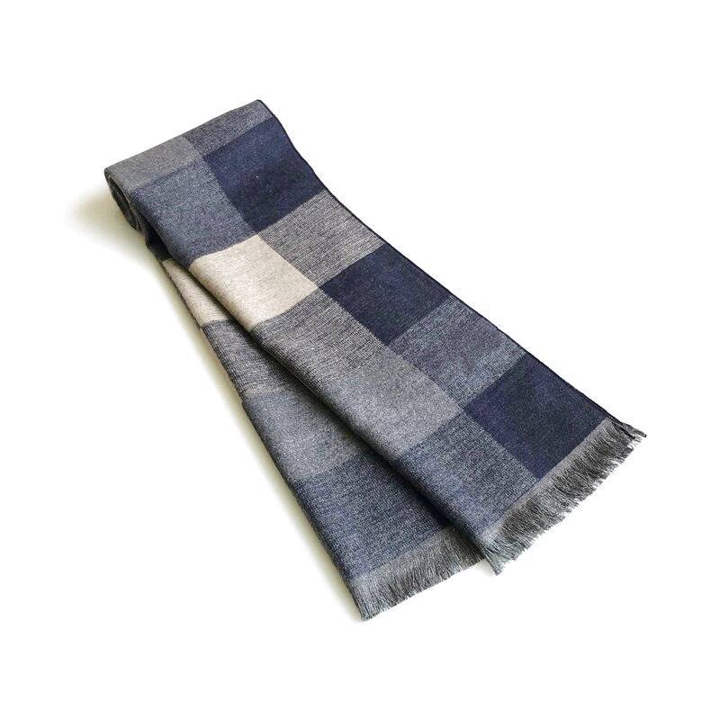 [秋冬] ストール マフラー カシミヤタッチ メンズ ネック スカーフ ドット柄 チェック柄 細長スカーフ ロング フリンジ ストール 6色 180x30cm |  | 06