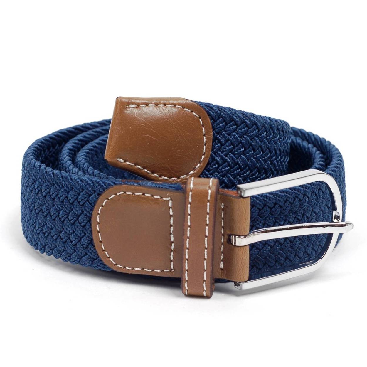 ベルト ストレッチ メッシュ 編み 穴なし 伸縮 無段階で調整自由 無地 ソリッドカラー カジュアル ゴルフ アウトドアに 男女兼用 ユニセックス |  | 03