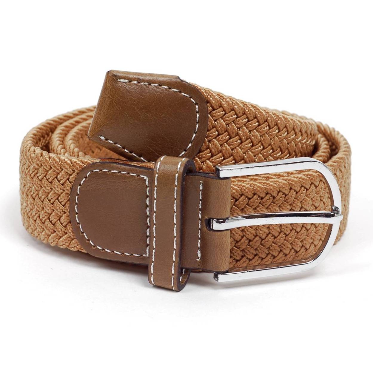 ベルト ストレッチ メッシュ 編み 穴なし 伸縮 無段階で調整自由 無地 ソリッドカラー カジュアル ゴルフ アウトドアに 男女兼用 ユニセックス |  | 08