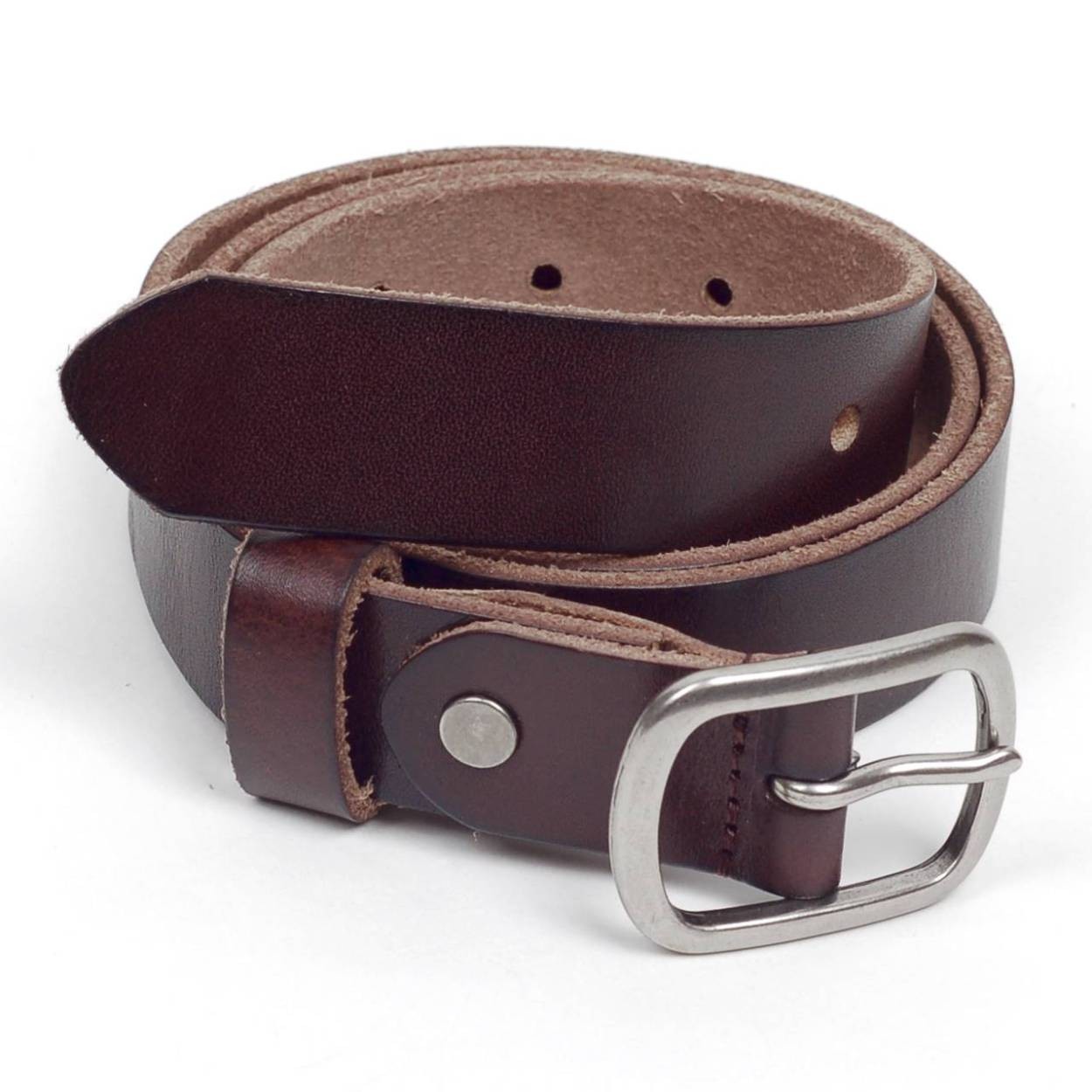 ベルト 本皮 レザーベルト シンプル オーバル バックル 牛革 男女兼用 ユニセックス サイズ調整可能 幅 3cm 人気商品 チョコ、ブラウン、ブラック、レッド 4色 |  | 02