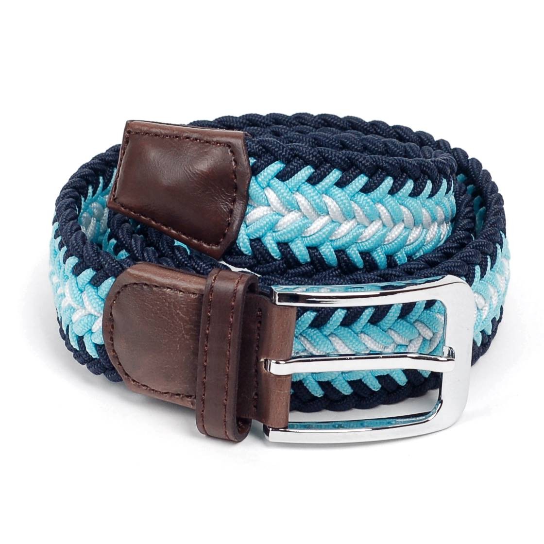 ベルト メンズ ストレッチ メッシュ フィッシュボーン 編み 穴なし 伸縮 無段階で調整自由 ゴルフ アウトドアに 男女兼用 ユニセックス |  | 03