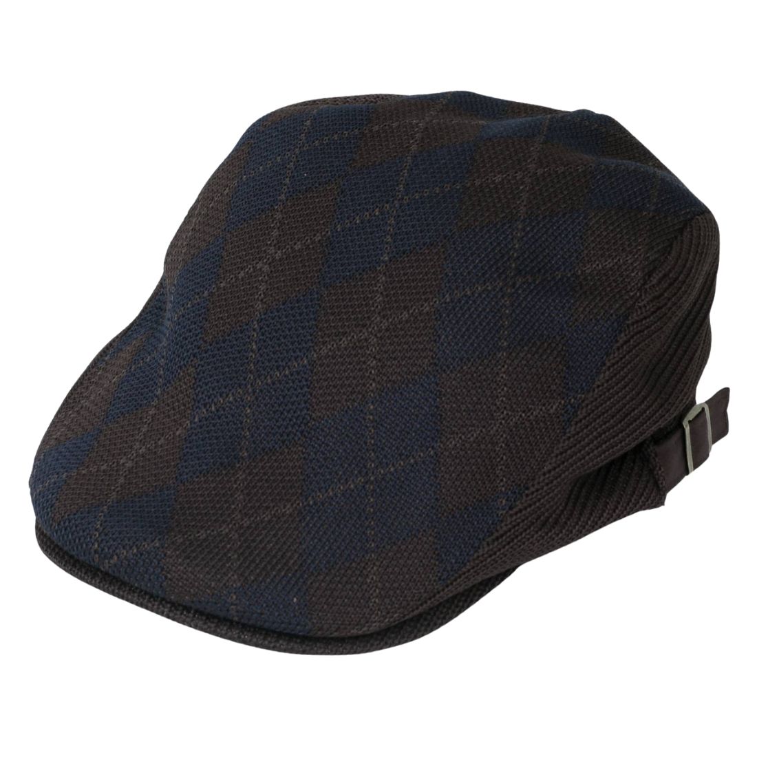 アーガイル ハンチング 帽子 メンズ レディース 通年 高品質 おしゃれ 大人 カジュアル 秋冬 春夏 サイドベルト ユニセックス プレゼント ギフト 送料無料 |  | 02