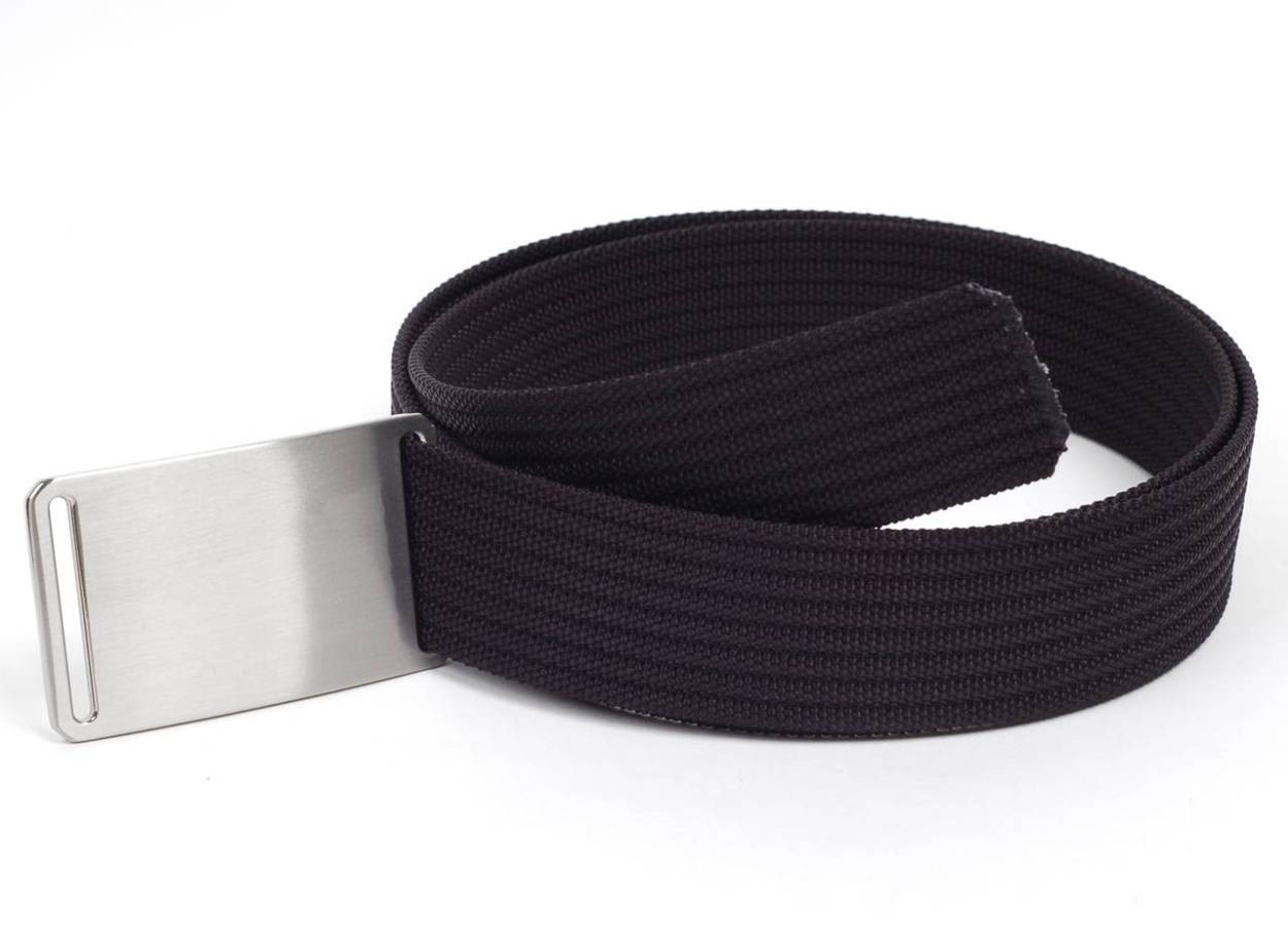 ベルト メンズ ラグジュアリー タクティカル ナイロン ベルト シンプル ソリッド シルバー アロイ バックル ソリッド 無地 ３色 穴なし 無段階 調整自由 |  | 01