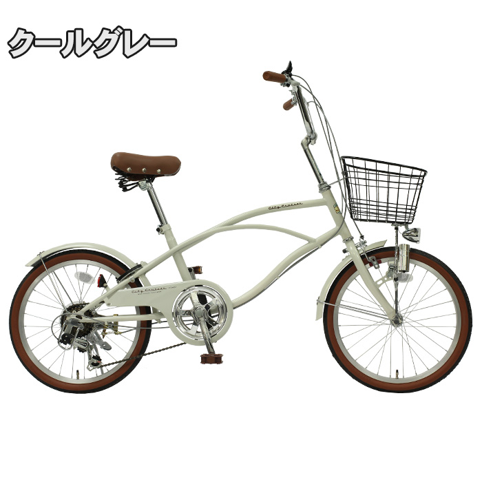 TOPONE（トップワン） CC206-V ビーチクルーザー 砲弾型ライト シマノ6