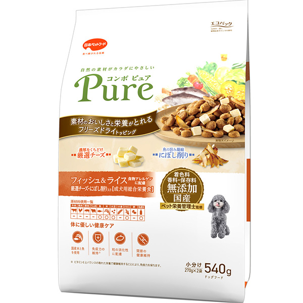 コンボピュアドッグフィッシュ＆ライス540g | 