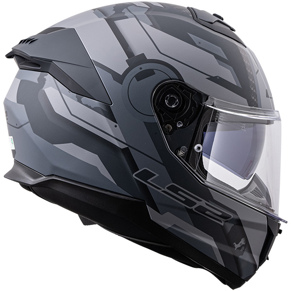 (あすつく) LS2 HELMETS:【国内正規品】ジャパンフィットモデル　STREAM2 MATT TITANIUM GREY L 16808250 |  | 01