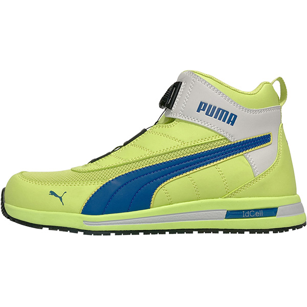 プーマ安全靴#63.214 25.5cmスイッチバックイエローディスクミッド PUMA（プーマ） :スイッチバック イエロー ディスク ミッド 25.5cm