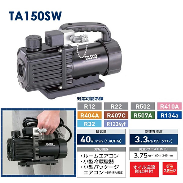 (あすつく) イチネンTASCO (タスコ):エアコン工具セット TA23AB TASCO タスコ 空調工具 工具セット TA23AB | イチネンTASCO | 01