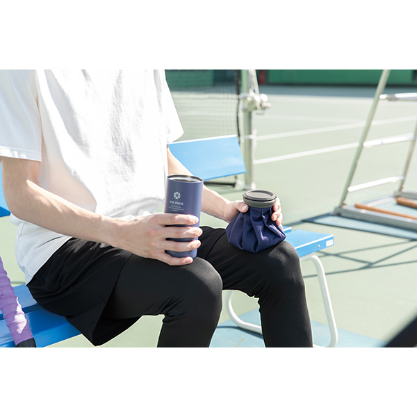 (あすつく) アイスパック(布氷のうタイプ)　ネイビー ABC-50 AK |  | 01
