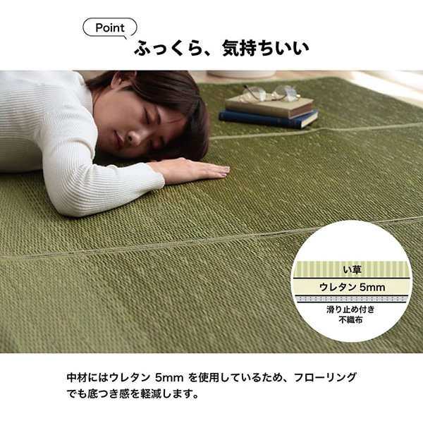 【地域制限有】【メーカー直送】イケヒコ・コーポレーション ラグ 小林製薬 持続性抗菌剤 KOBA-GUARD 制菌 抗菌防臭 滑り止め ウレタン 不織_4
