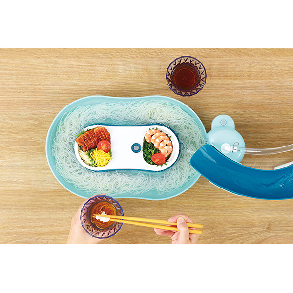 パール金属 流麺 スライダーそうめん流し器(ミ...の詳細画像3