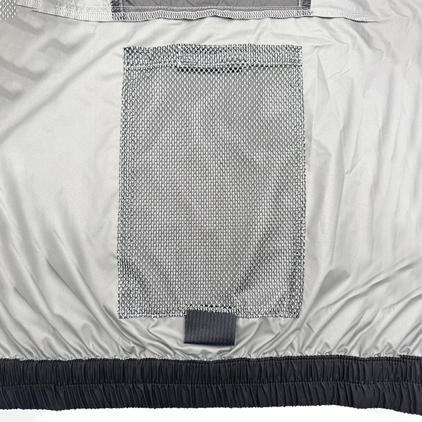 あすつく) PUMA(プーマ):エアツイスト フーディーベスト シルバー 3L