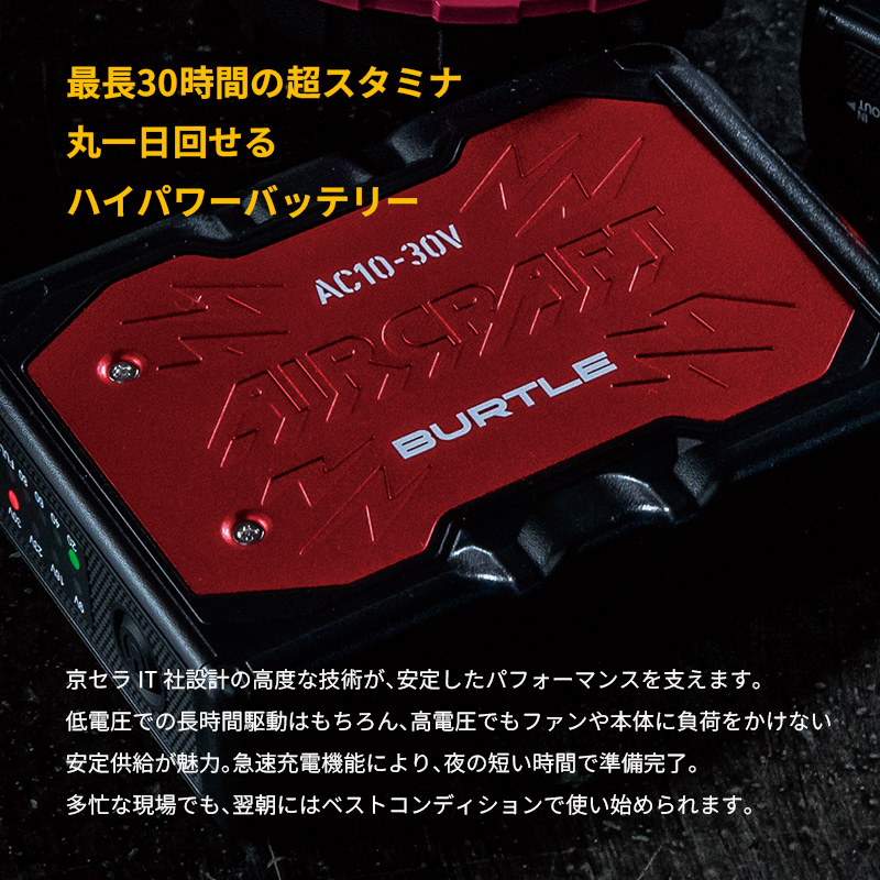 あすつく】バートル（BURTLE） リチウムイオンバッテリー 96